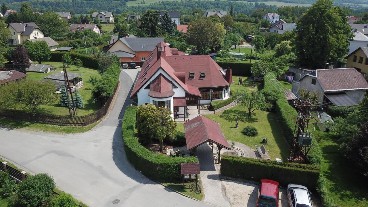Penzion Terasa, Bed & Breakfast Velké Losiny Buitenkant foto