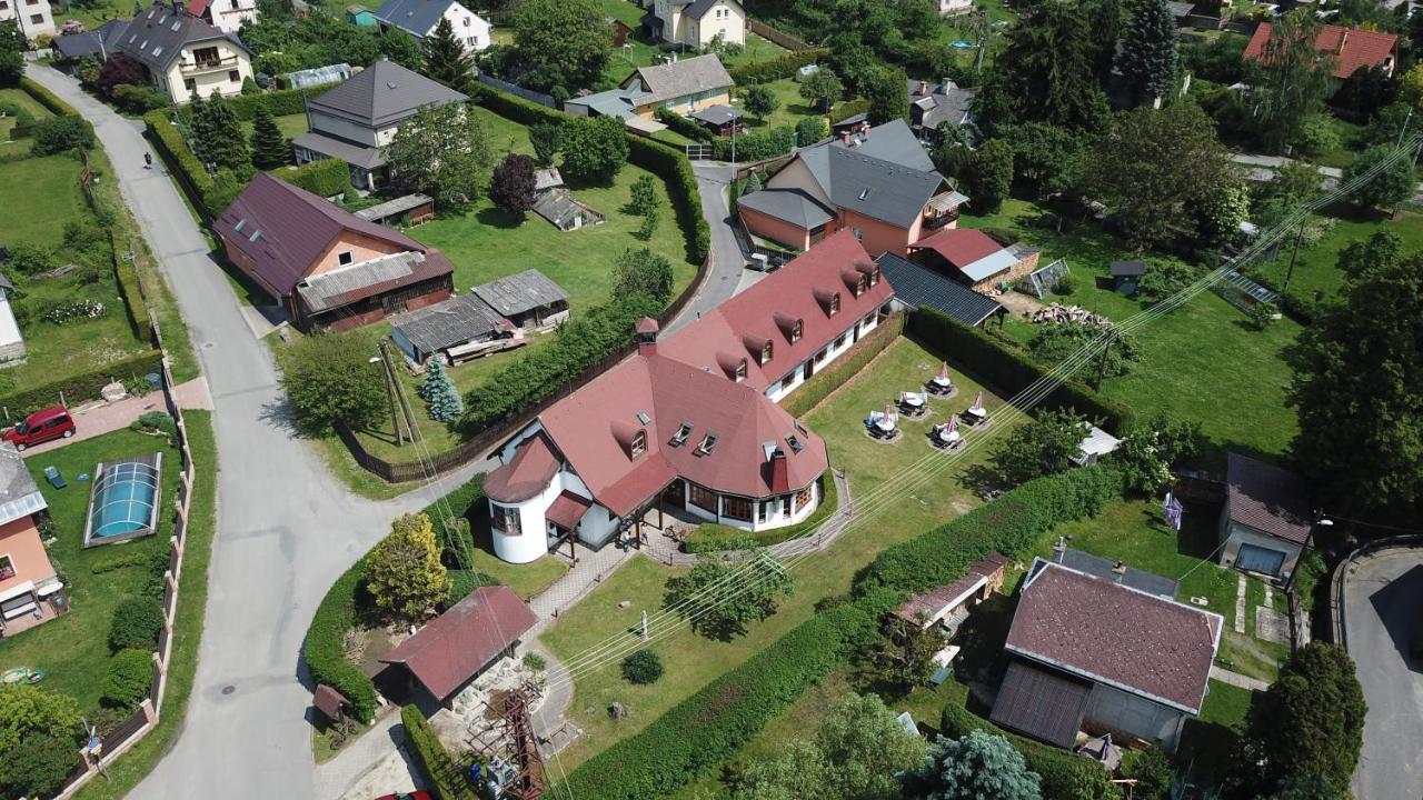 Penzion Terasa, Bed & Breakfast Velké Losiny Buitenkant foto